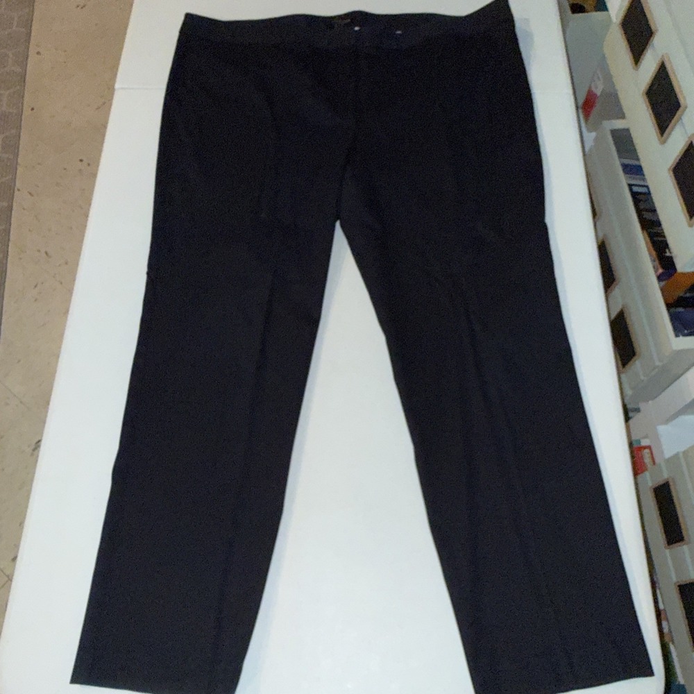 Talbots‎ Pants Womens 20W Black Heritage Dress Office  Plus Size Straight Leg